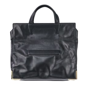 Alexander Wang Leather 2-Way Tote Bag/Clutch Bag in Black for Women