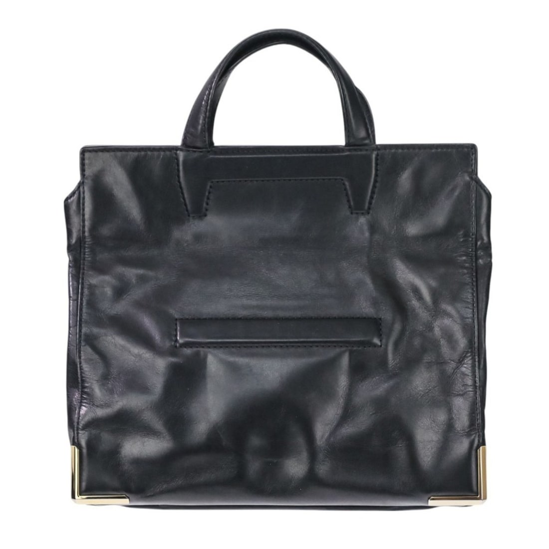 Alexander Wang Leather 2-Way Tote Bag/Clutch Bag in Black for Women: --- Catalog ---Category: SizeSize (HxWxD): 24cm x 26.5cm x 9.5cm / 9.44'' x 10.43'' x 3.74''Category: DesignType: Clutch bag, Tote bagColor: BlackGender: WomenMaterial: Leather Category: GeneralBrand: