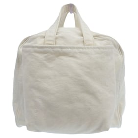 Comme des Garçons Comme des Garcons Canvas Square Cube Handbag, Ivory, Women's
