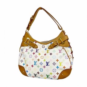 Louis Vuitton Monogram Multicolore Greta Shoulder Bag M40195 Bron Women's