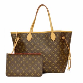 Louis Vuitton Tote Bag Monogram Neverfull MM M41177 Brown, Women's