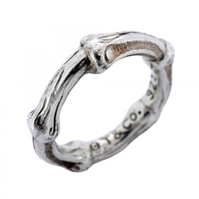 Tiffany Bamboo Ring in Silver 925, Size 5, Women's