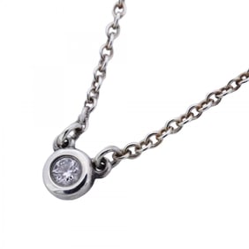 Tiffany Necklace By the Yard 1PD Silver 925 Diamond Women's