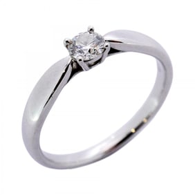 Tiffany Harmony 1PD Pt950 Platinum Diamond 0.21ct Women's Ring Size 11