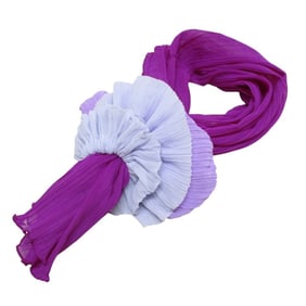 PLEATS PLEASE ISSEY MIYAKE Pleats Please Issey Miyake Flower Stole PP62-AD241 Purple Women's