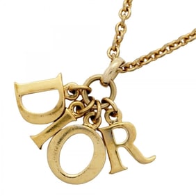 Christian Dior necklace GP plated gold for women