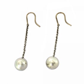 Tiffany earrings hardware ball silver 925 ladies
