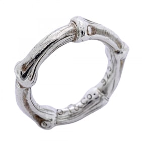 Tiffany Bamboo Ring, Silver 925, Size 9.5, Women's