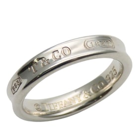 Tiffany & Co. 1837 Narrow Silver 925 Ring, Approximately 3.9g, Women's, TIFFANY