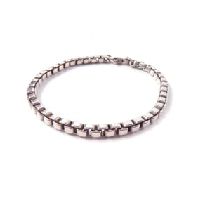 TIFFANY & Co. Tiffany Venetian Link Bracelet, AG925 Silver, 15.8g, Women's