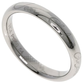 Van Cleef & Arpels Senior Tulle #54 Ring, Platinum PT950, Women's