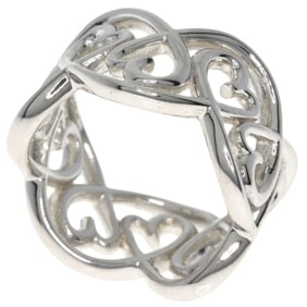 Tiffany Loving Heart Swirl Ring, Silver, Women's