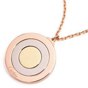 Cartier Women's Round Trinity Necklace in Gold (750YG, WG, and PG)