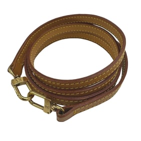LOUIS VUITTON Louis Vuitton Shoulder Strap, Natural Leather, for Men and Women