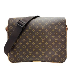 LOUIS VUITTON Abbesse M45257 Shoulder Bag in Monogram Canvas, Brown, Men's