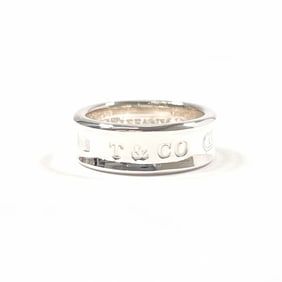 TIFFANY & Co. Tiffany 1837 Medium Ring, 925 Sterling Silver, Size 12, Women's