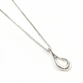 TIFFANY & Co. Tiffany Teardrop Elsa Peretti Necklace in 925 Sterling Silver for Women