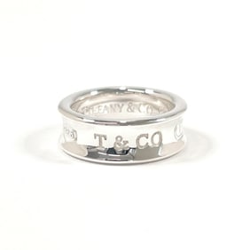 TIFFANY & Co. Tiffany 1837 Ring, 925 Sterling Silver, Size 10, Women's