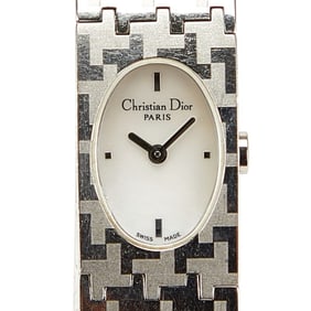 Dior Miss Shell Dial Watch D70-100 Quartz Stainless Steel Women's