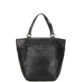 Gucci Tote Bag Handbag 94885 Black Leather Women's GUCCI