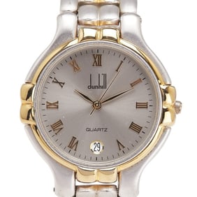 Dunhill Women's Quartz Watch with Silver Dial and Stainless Steel Plated