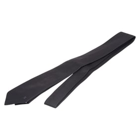 Louis Vuitton Monogram Tie MR0232 Black Silk Women's LOUIS VUITTON