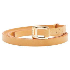 Louis Vuitton Monogram Florentine Pochette Shoulder Strap, Size M, M51855, Brown Leather, Women's