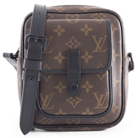 Louis Vuitton Men's Christopher Monogram Macassar Wearable Wallet Shoulder Bag, Brown, M69404