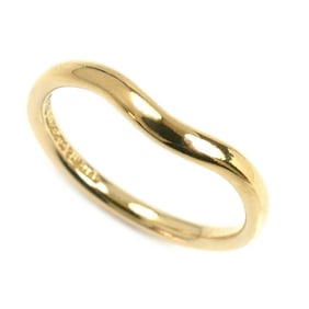 TIFFANY & Co. 18K Yellow Gold Curved Band Ring, Size 9, 2.2g, Women's, 60016746