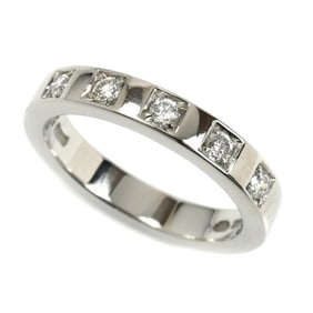 BVLGARI Pt950 Platinum "Marry Me" 5P Diamond Ring, 336846, Size 7, 5.6g, Women's