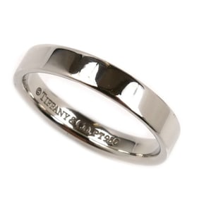 TIFFANY & Co. Tiffany Pt950 Platinum Flat Band Ring, Size 20, 7.0g, Men's