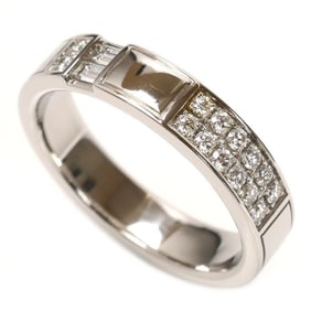 HARRY WINSTON Harry Winston Pt950 Platinum Traffic Accent Band Diamond Ring WBDPACWDTRF-100 Size 22