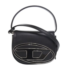 Diesel 1DR XS Wonder X08709 PR818 Leather Black Shoulder Bag 0644 DIESEL