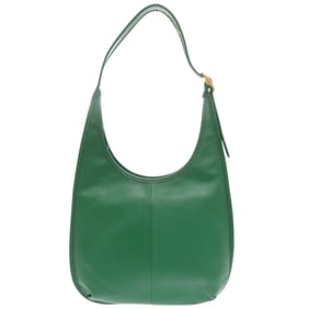 Like new Coach Ergo Leather Green Shoulder Bag, One-Shoulder Green, 1021 COACH
