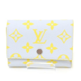 Louis Vuitton Victor Wallet Monogram Glow Canvas Gray/Yellow M14764 Compact Unused