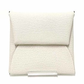 Hermes Hermès Bastia Coin Case, Mini Wallet, Chevre Mushroom Design, Double Stamp (Made in 2024),