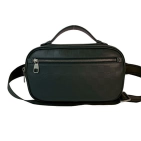 LOUIS VUITTON Umbrella Damier Infini Leather 2-Way Handbag, Shoulder Bag, Body Black 29435