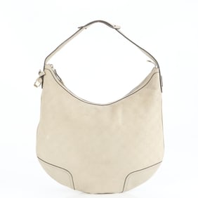 Gucci Guccissima 162882 Leather Shoulder Bag, One-Shoulder Hobo, Gold Hardware, Women's