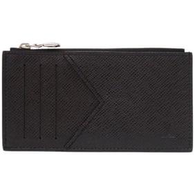 Like new Louis Vuitton Taiga Coin Card Holder in Black, M62914, IC Chip Case, LV 1303, LOUIS VUITTON