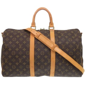 Louis Vuitton Keepall Bandouliere 45 Monogram Boston Bag M41418 LV 0601 LOUIS VUITTON