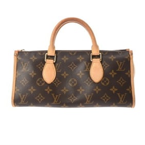 LOUIS VUITTON Monogram Popincourt Brown M40009 Women's Canvas Handbag, Condition: B, Pre-owned,