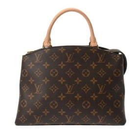 LOUIS VUITTON Monogram Petit Palais PM 2-Way Brown M45900 Women's Canvas Handbag, A-Rank, Pre-Owned,