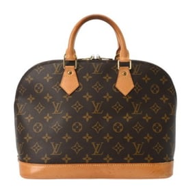 LOUIS VUITTON Louis Vuitton Monogram Alma Brown M51130 Women's Canvas Handbag, Condition: B,