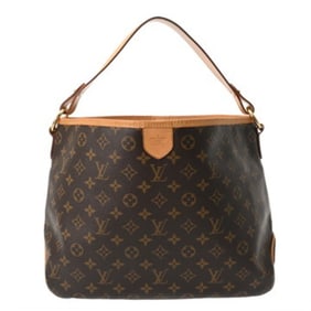 LOUIS VUITTON Monogram Delightful PM Brown M40352 Women's Canvas Semi-Shoulder Bag, Condition: B,