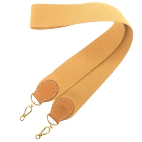 Hermès Evelyn Strap Canvas Leather Natural Gold Hardware Shoulder 0157 HERMES