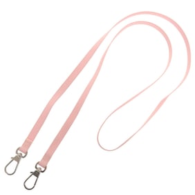 Hervé Chapelier Herve Chapelier nylon canvas bag in pink with silver hardware and shoulder strap,