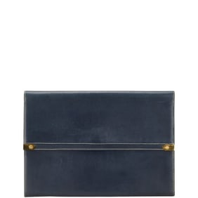 LOEWE clutch bag/second bag in black leather for men