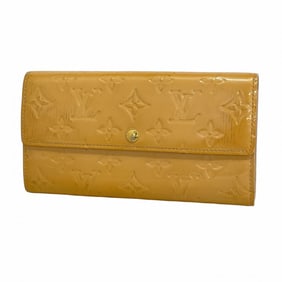 Louis Vuitton Vernis Portefeuille Sarah Long Wallet M91522 Rose Florentine for Women