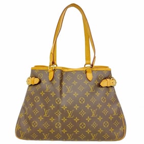 Louis Vuitton Monogram Batignolles Horizontal Tote Bag M51154 Brown Women's