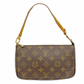 Louis Vuitton Monogram Pochette Accessoires M51980 Brown Women's Pouch